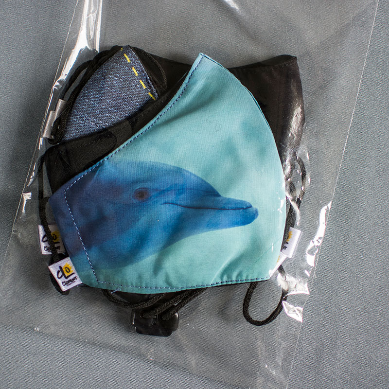 Tapaboca de tela por paquete