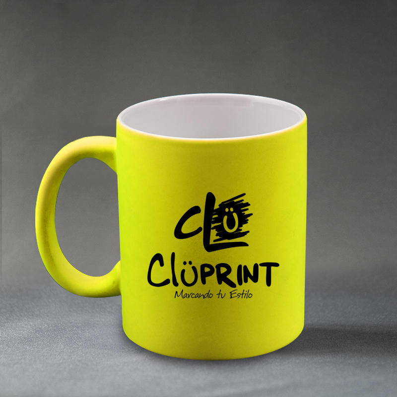 Pocillo neon amarillo